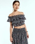SIXDO Woven Flared Dress 2 Pieces